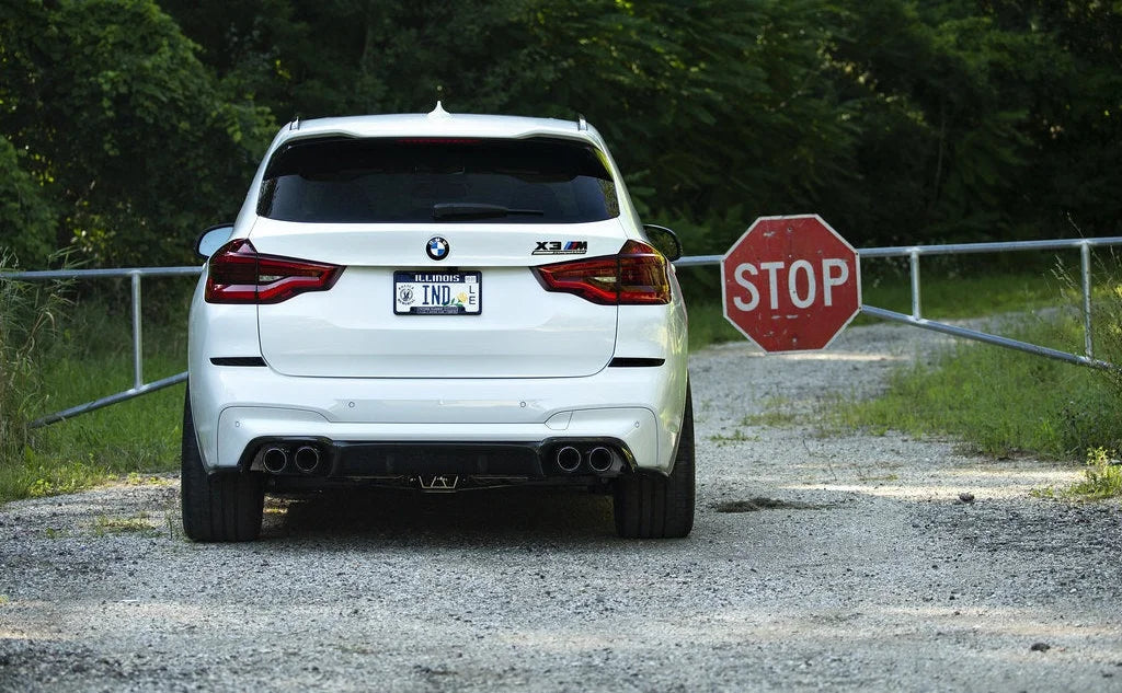 3D Design F97 X3M Carbon Rear Diffuser-Exterior-Silicon Valley Bimmer