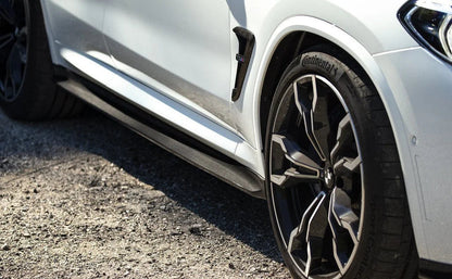 3D Design F97 X3M / F98 X4M Carbon Side Skirt Set-Exterior-Silicon Valley Bimmer