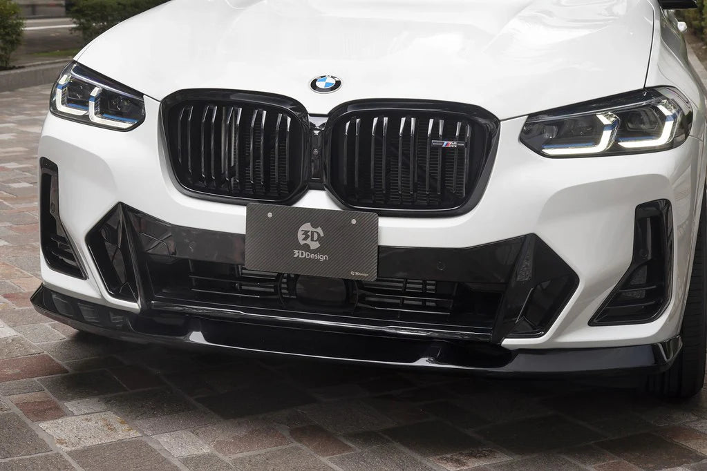 3D Design G01 X3 / G02 X4 LCI M-Sport Front Lip-Exterior-Silicon Valley Bimmer