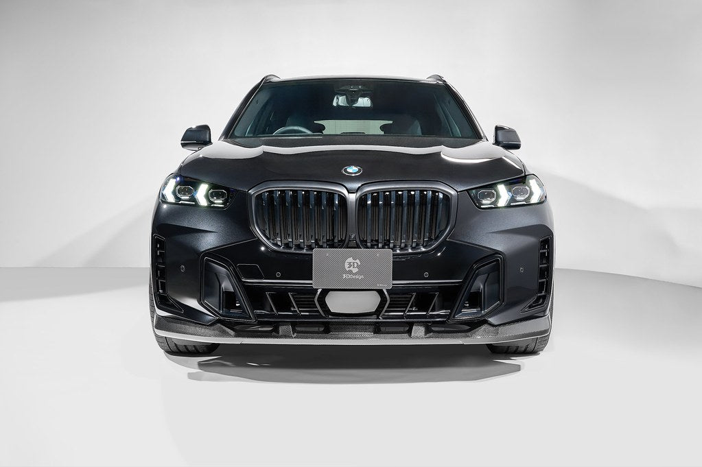 3D Design G05 X5 LCI Carbon Front Lip Spoiler-Exterior-Silicon Valley Bimmer