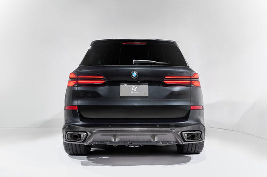 3D Design G05 X5 LCI Carbon Rear Diffuser Set-Exterior-Silicon Valley Bimmer