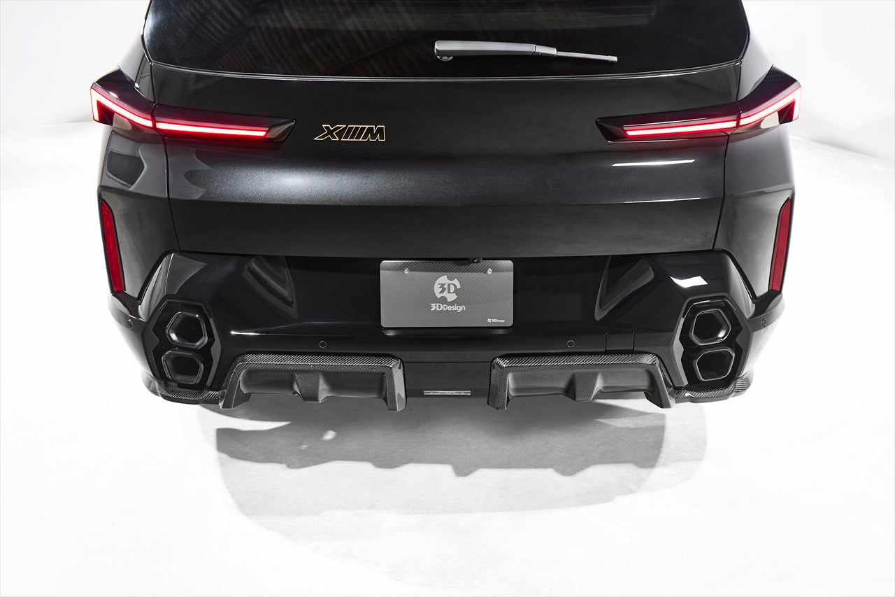 3D Design G09 XM Carbon Rear Diffuser-Exterior-Silicon Valley Bimmer