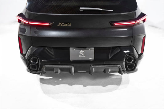 3D Design G09 XM Carbon Rear Diffuser-Exterior-Silicon Valley Bimmer