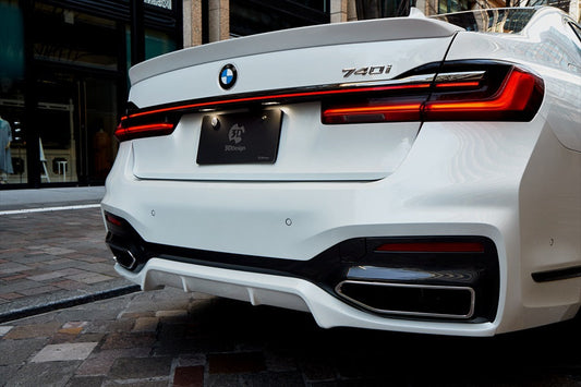 3D Design G11 / G12 7-Series LCI M-Sport Rear Diffuser-Exterior-Silicon Valley Bimmer