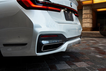 3D Design G11 / G12 7-Series LCI M-Sport Rear Diffuser-Exterior-Silicon Valley Bimmer