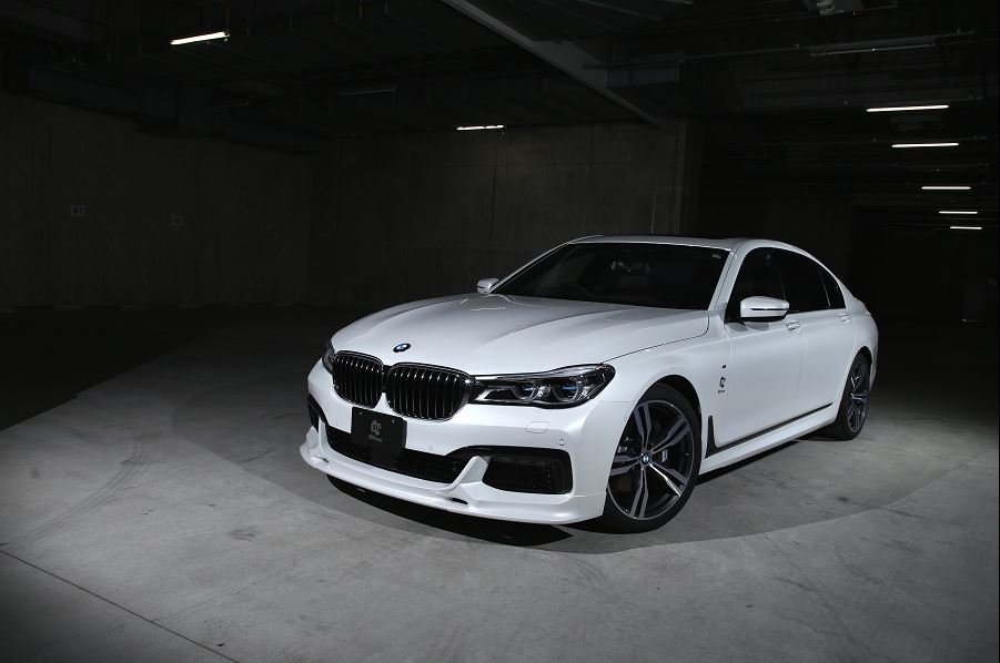 3D Design G11 / G12 7-Series M-Sport Front Lip-Exterior-Silicon Valley Bimmer