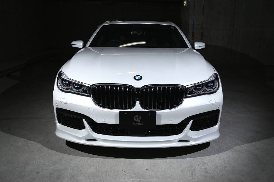 3D Design G11 / G12 7-Series M-Sport Front Lip-Exterior-Silicon Valley Bimmer
