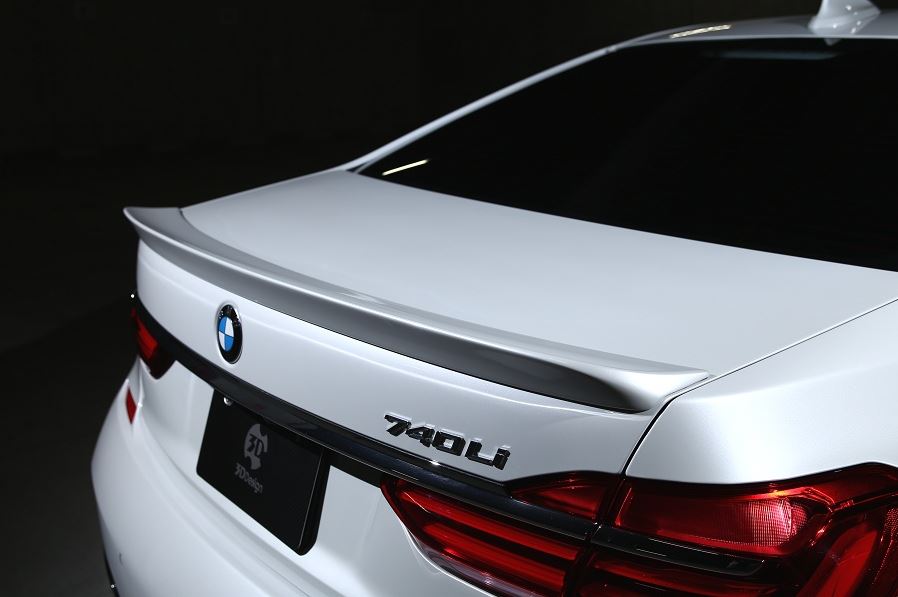 3D Design G11 / G12 7-Series Trunk Spoiler-Exterior-Silicon Valley Bimmer