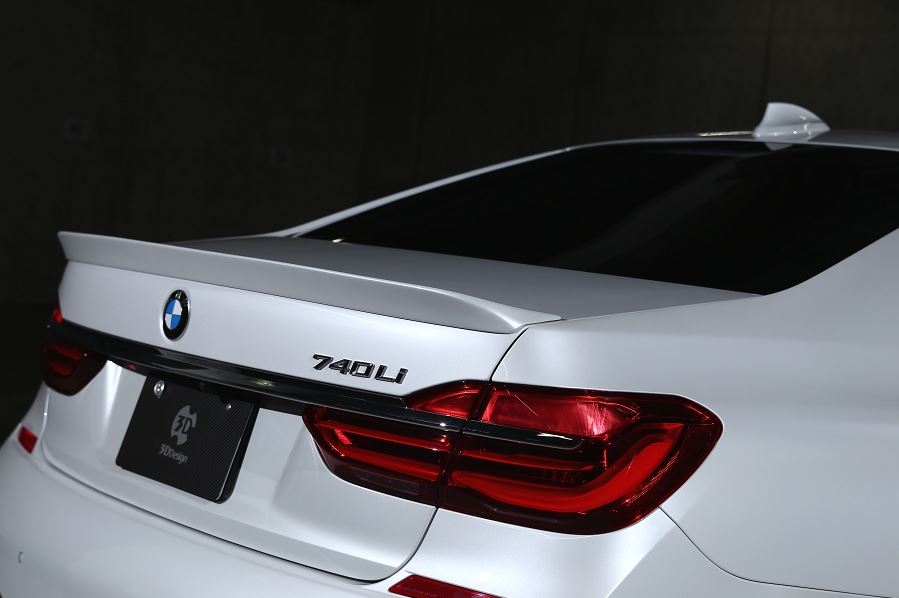 3D Design G11 / G12 7-Series Trunk Spoiler-Exterior-Silicon Valley Bimmer