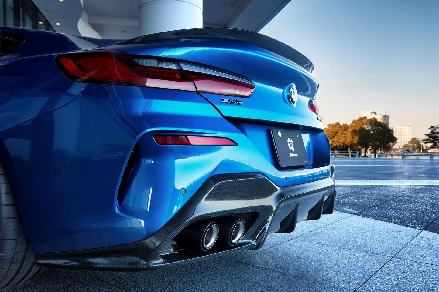 3D Design G14 / G15 8-Series Carbon Rear Diffuser-Exterior-Silicon Valley Bimmer