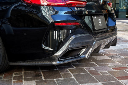 3D Design G16 8-Series Gran Coupe Carbon Rear Diffuser-Exterior-Silicon Valley Bimmer