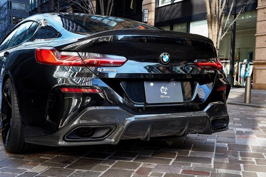 3D Design G16 8-Series Gran Coupe Carbon Rear Diffuser-Exterior-Silicon Valley Bimmer