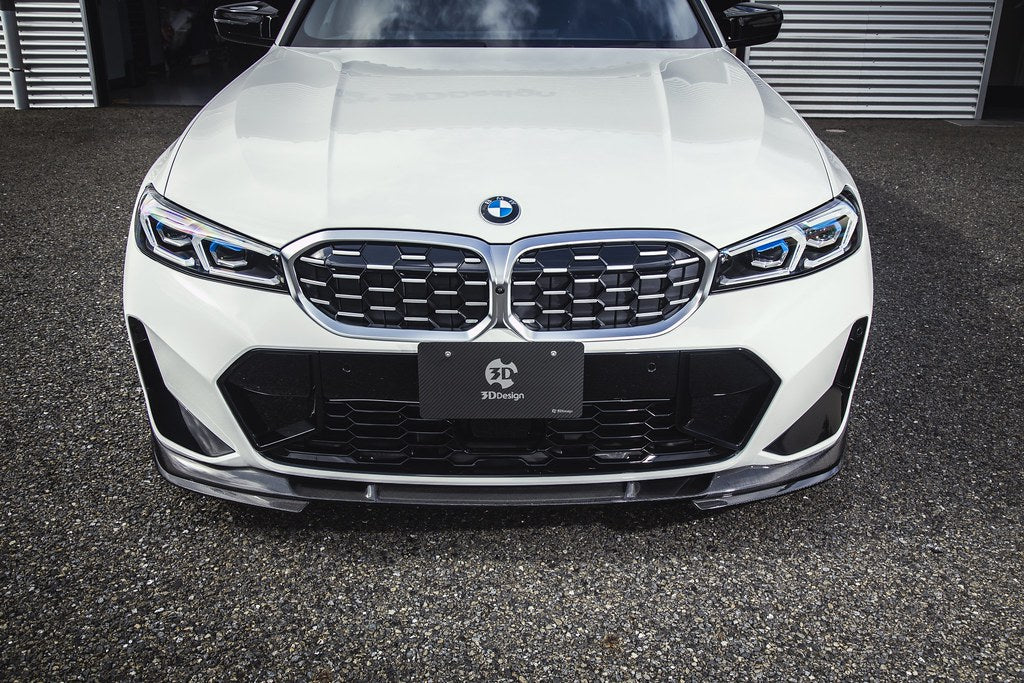3D Design G20 / G21 3-Series LCI M-Sport Carbon Under Splitter Set-Exterior-Silicon Valley Bimmer