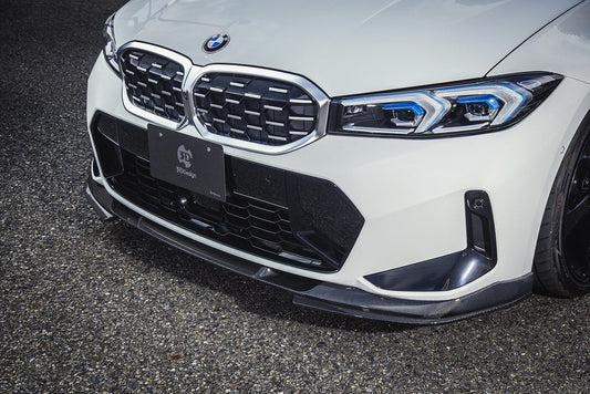 3D Design G20 / G21 3-Series LCI M-Sport Carbon Under Splitter Set-Exterior-Silicon Valley Bimmer