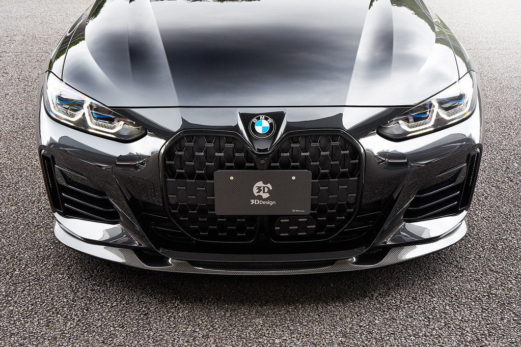 3D Design G26 4-Series Gran Coupe / i4 M-Sport Carbon Front Lip-Exterior-Silicon Valley Bimmer