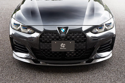 3D Design G26 4-Series Gran Coupe / i4 M-Sport Carbon Front Lip-Exterior-Silicon Valley Bimmer