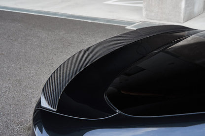 3D Design G26 4-Series Gran Coupe / i4 M-Sport Carbon Rear Trunk Spoiler-Exterior-Silicon Valley Bimmer