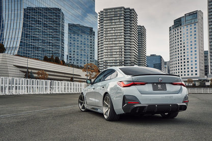 3D Design G26 4-Series Gran Coupe / i4 M-Sport Carbon Rear Trunk Spoiler-Exterior-Silicon Valley Bimmer