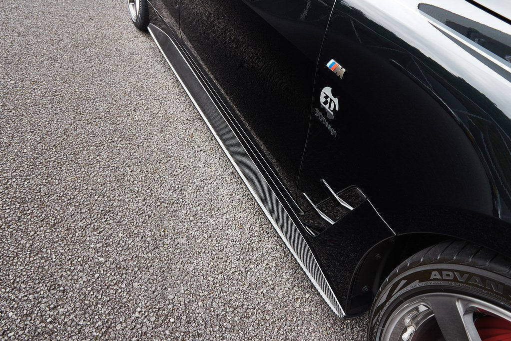 3D Design G26 4-Series Gran Coupe / i4 M-Sport Carbon Side Skirt Set-Exterior-Silicon Valley Bimmer