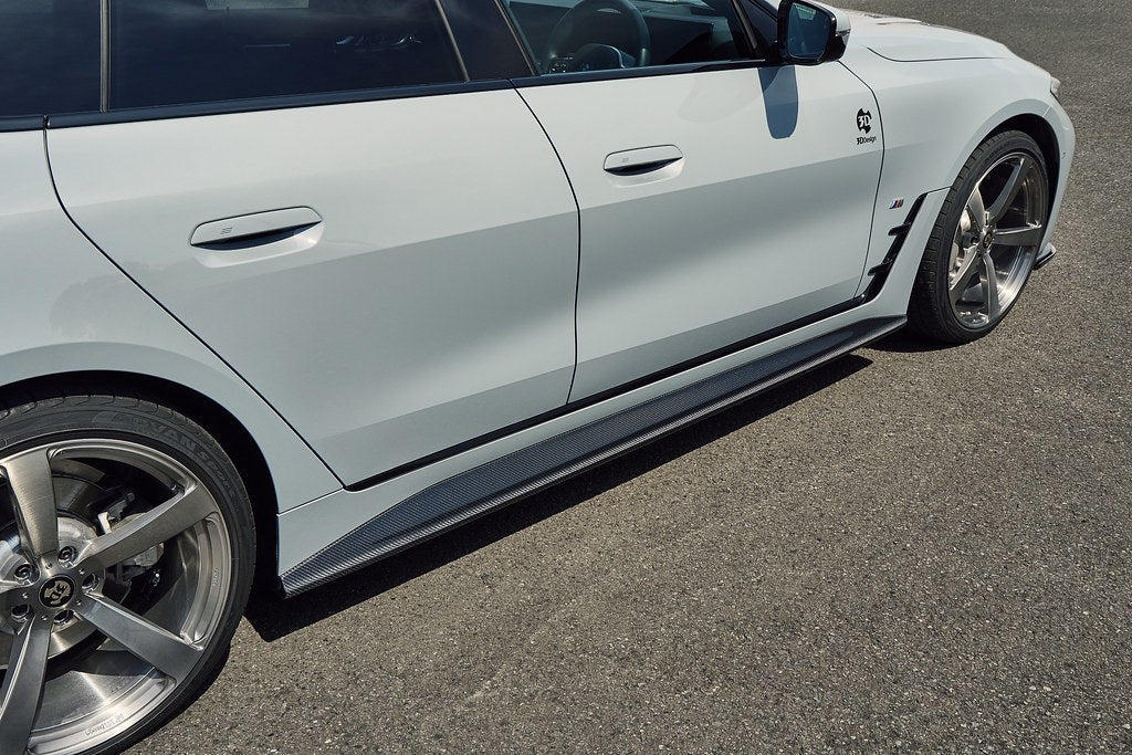 3D Design G26 4-Series Gran Coupe / i4 M-Sport Carbon Side Skirt Set-Exterior-Silicon Valley Bimmer