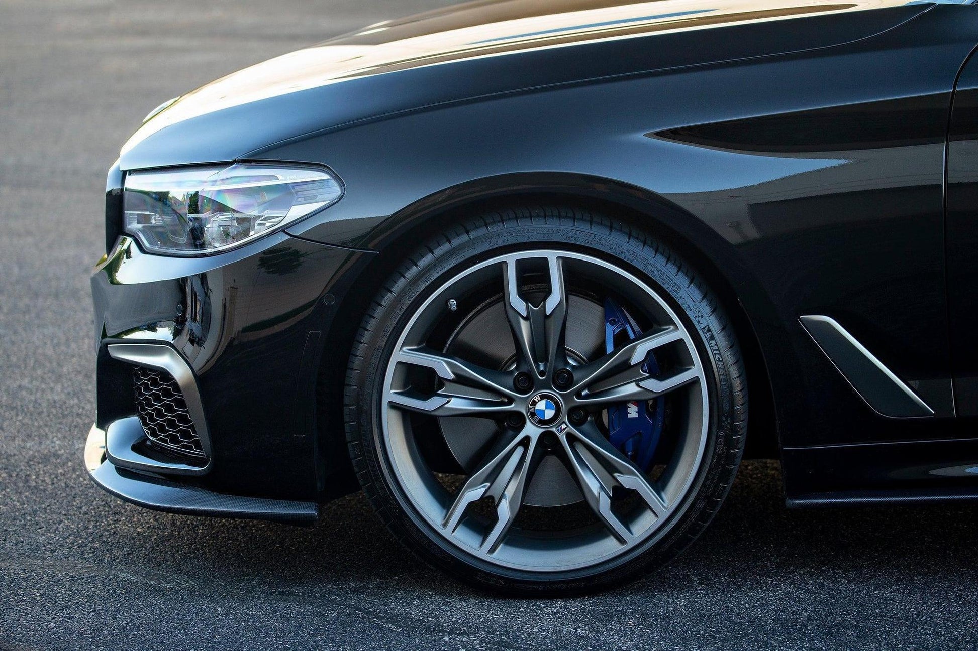3D Design G30 5-Series Carbon Front Lip-Exterior-Silicon Valley Bimmer