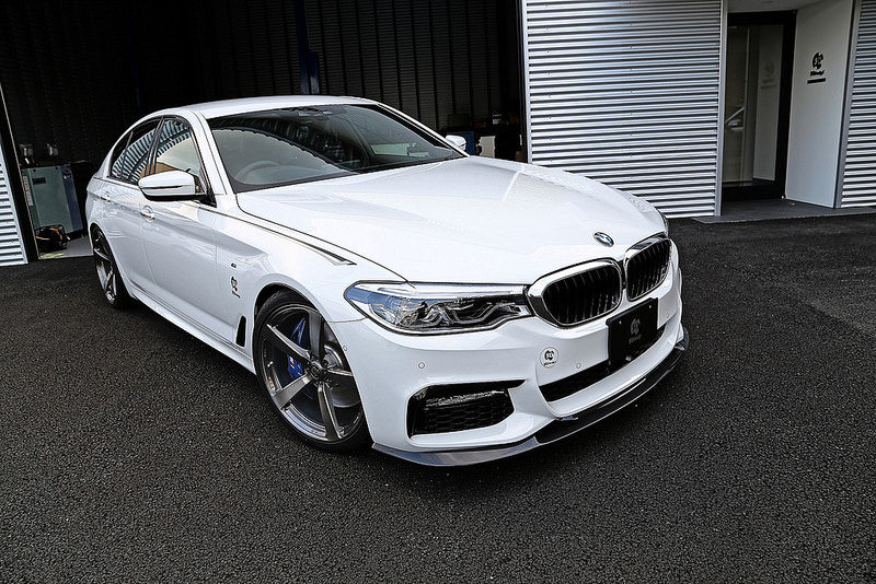 3D Design G30 5-Series Carbon Front Lip-Exterior-Silicon Valley Bimmer