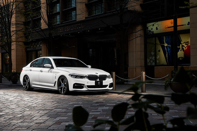 3D Design G30 5-Series Carbon Front Lip-Exterior-Silicon Valley Bimmer
