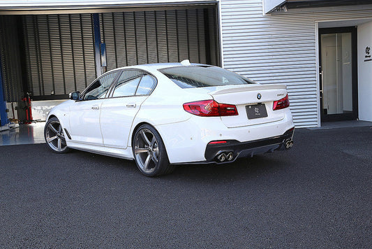 3D Design G30 5-Series Carbon Rear Diffuser - Type 1-Exterior-Silicon Valley Bimmer