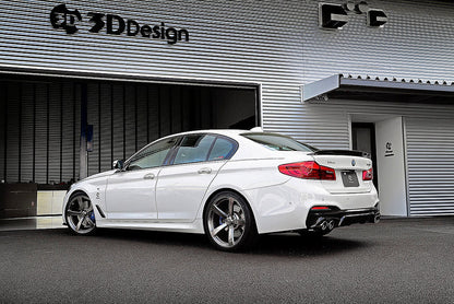 3D Design G30 5-Series Carbon Rear Diffuser - Type 2-Exterior-Silicon Valley Bimmer