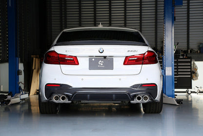 3D Design G30 5-Series Carbon Rear Diffuser - Type 2-Exterior-Silicon Valley Bimmer