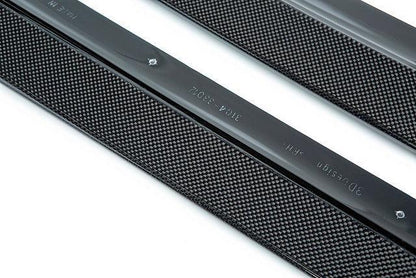 3D Design G30 5-Series Carbon Side Skirt Set-Exterior-Silicon Valley Bimmer