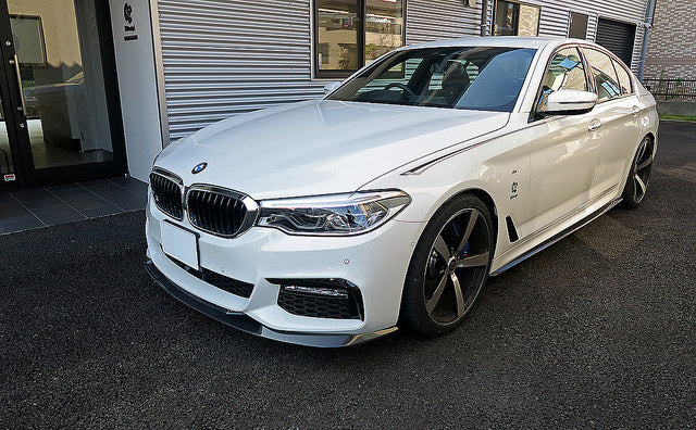 3D Design G30 5-Series Carbon Side Skirt Set-Exterior-Silicon Valley Bimmer
