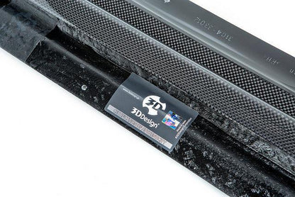 3D Design G30 5-Series Carbon Side Skirt Set-Exterior-Silicon Valley Bimmer