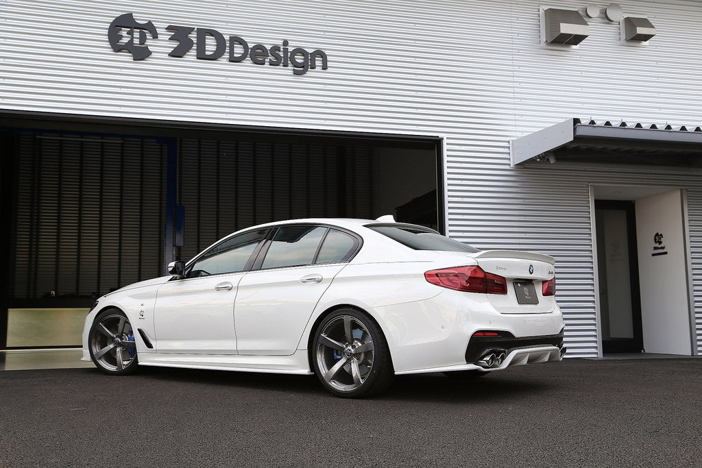 3D Design G30 5-Series Rear Diffuser-Exterior-Silicon Valley Bimmer