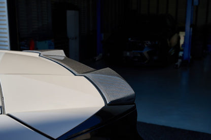3D Design G45 X3 M-Sport Carbon Roof Spoiler-Exterior-Silicon Valley Bimmer