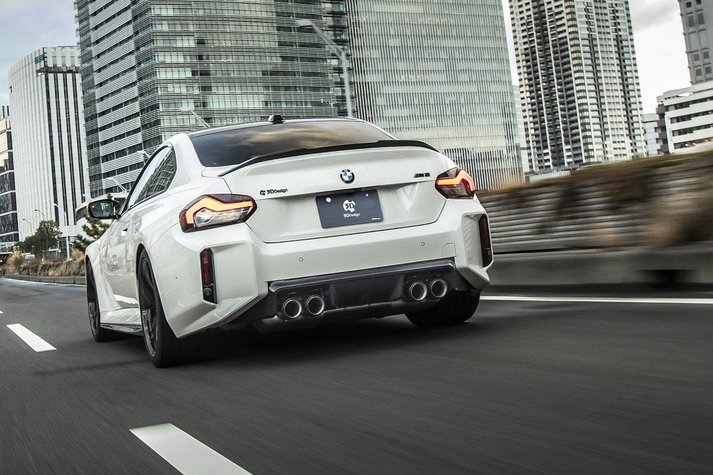 3D Design G87 M2 Carbon Rear Diffuser-Exterior-Silicon Valley Bimmer