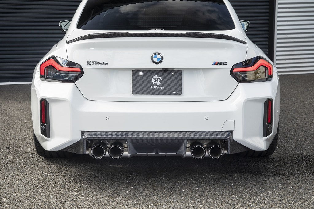 3D Design G87 M2 Carbon Rear Diffuser-Exterior-Silicon Valley Bimmer