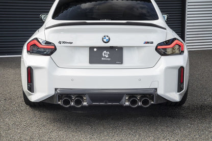 3D Design G87 M2 Carbon Rear Diffuser-Exterior-Silicon Valley Bimmer