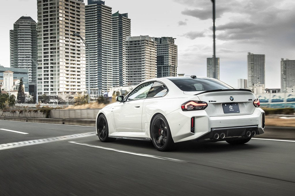 3D Design G87 M2 Carbon Rear Diffuser-Exterior-Silicon Valley Bimmer