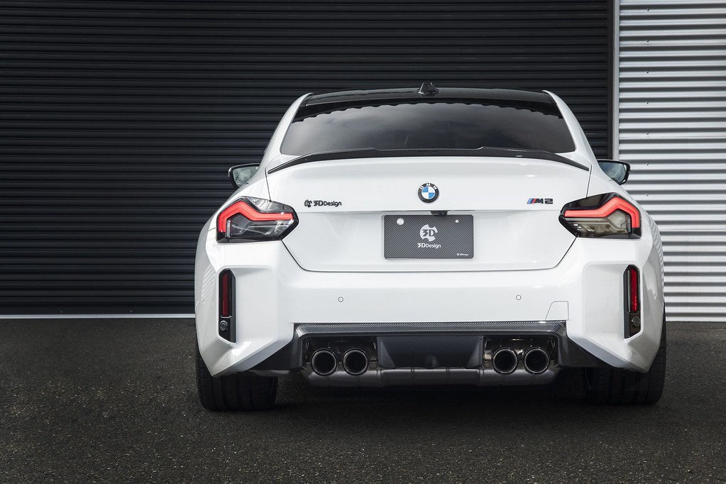 3D Design G87 M2 Carbon Rear Diffuser-Exterior-Silicon Valley Bimmer