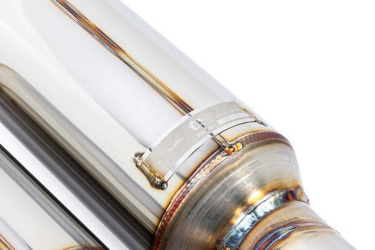 3D Design G8X M2 / M3 / M4 Resonated Center Pipe Set-Exhaust-Silicon Valley Bimmer