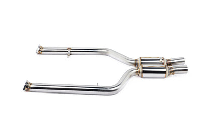 3D Design G8X M2 / M3 / M4 Resonated Center Pipe Set-Exhaust-Silicon Valley Bimmer