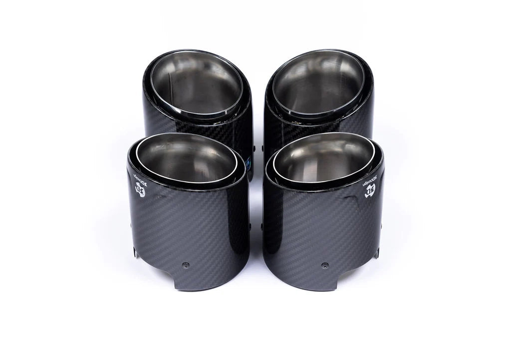 3D Design G8X M3 / M4 Carbon Exhaust Tip Set-Exterior-Silicon Valley Bimmer