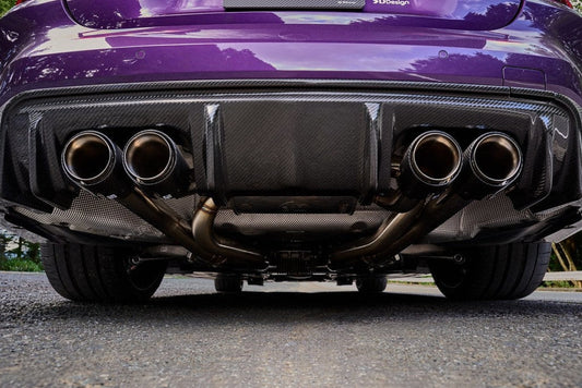 3D Design G8X M3 / M4 Valved Rear Exhaust-Exhaust-Silicon Valley Bimmer