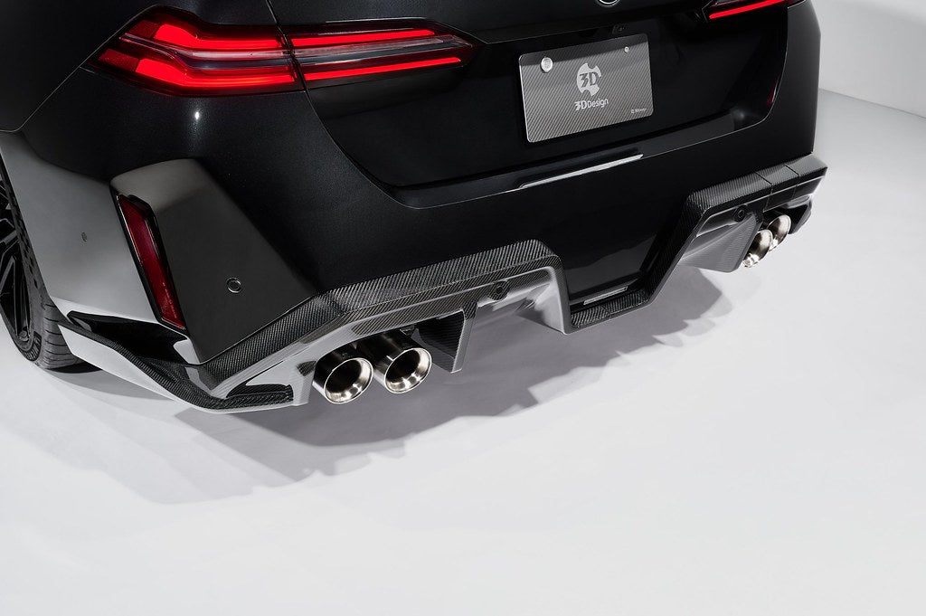 3D Design G90 / G99 M5 Carbon Fiber Rear Diffuser-Exterior-Silicon Valley Bimmer