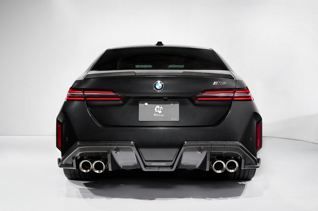 3D Design G90 / G99 M5 Carbon Fiber Rear Diffuser-Exterior-Silicon Valley Bimmer