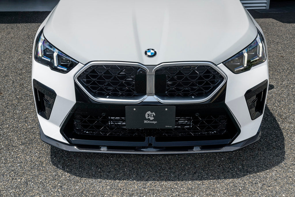 3D Design U10 X2 M-Sport Carbon Front Lip Spoiler-Exterior-Silicon Valley Bimmer