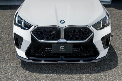 3D Design U10 X2 M-Sport Carbon Front Lip Spoiler-Exterior-Silicon Valley Bimmer