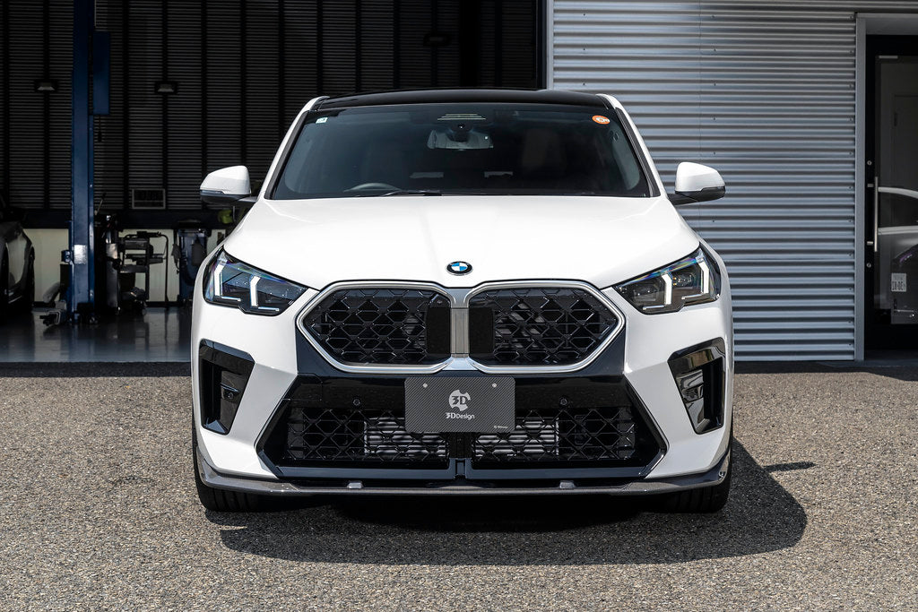 3D Design U10 X2 M-Sport Carbon Front Lip Spoiler-Exterior-Silicon Valley Bimmer