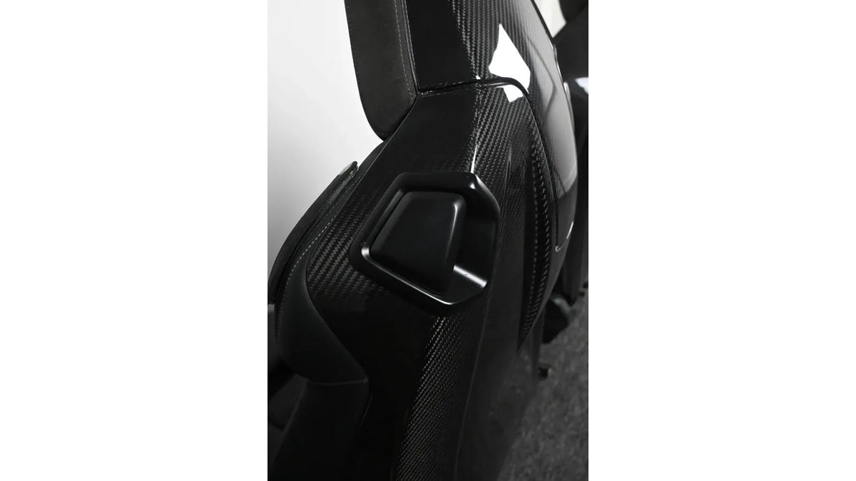 NWCarbon Haus G8X Dry Carbon Fiber Seat Back Replacement Set